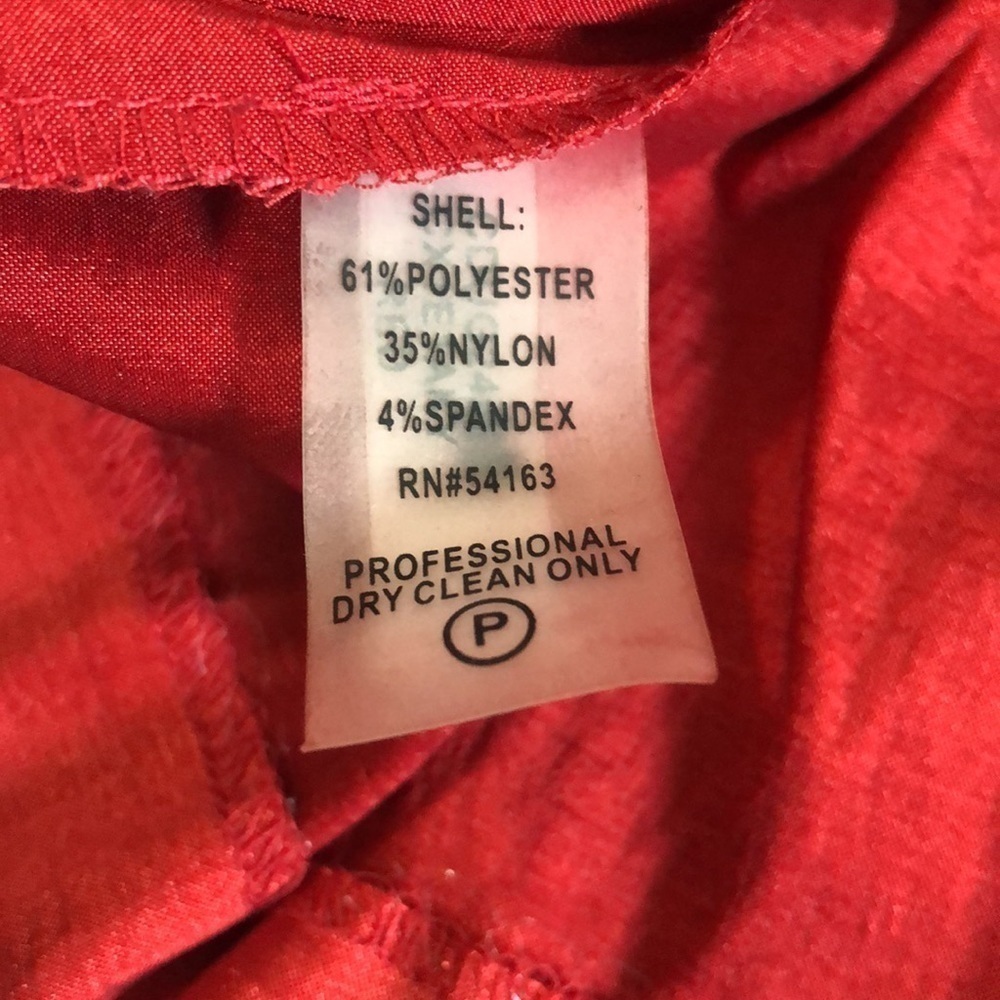 Calvin Klein red formal dress size 16 - Picture 10 of 10